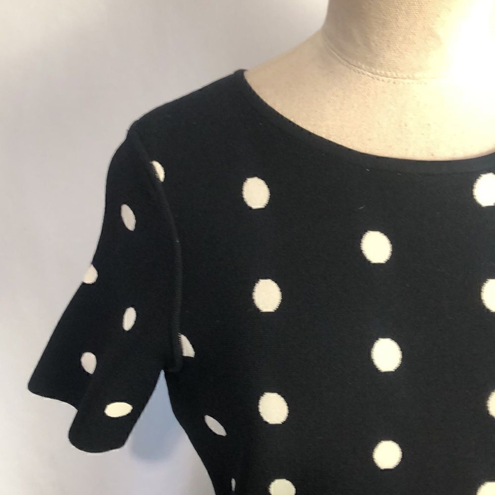 MILLY Polka Dot Mermaid Dress - Picture 5 of 6